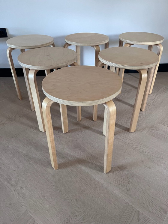 Set di 6 Sgabelli IKEA Frosta – Legno (photo 4 of 7)