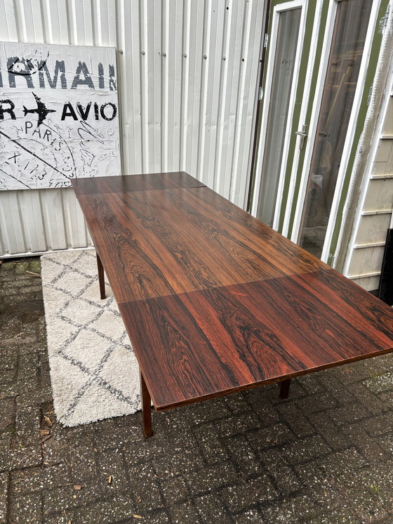 Image 1 of Vintage Deens design palisander houten eettafel