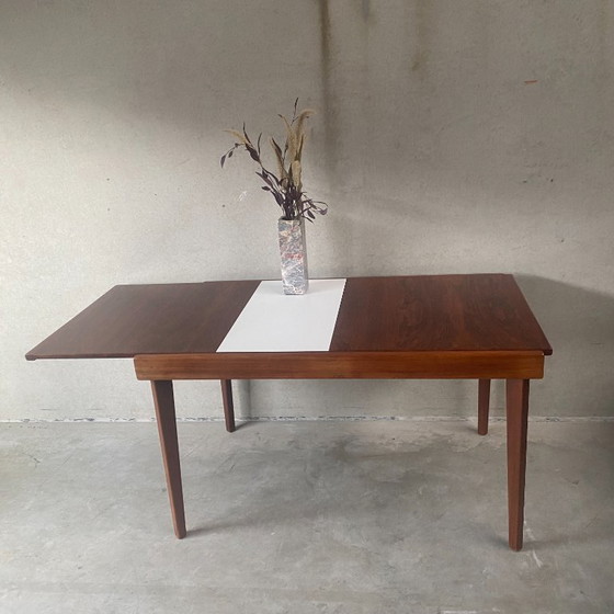 Image 1 of Vintage extendable rosewood dining table