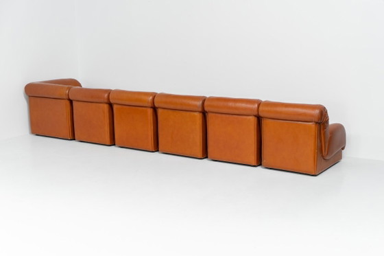 Modular Sofa by Doimo Salotti (Italy, 1970s). – Leather, Vintage (photo 19 of 24)