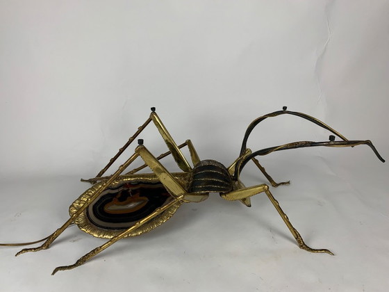 Image 1 of Duval Brasseur 1970's bronzen salontafel