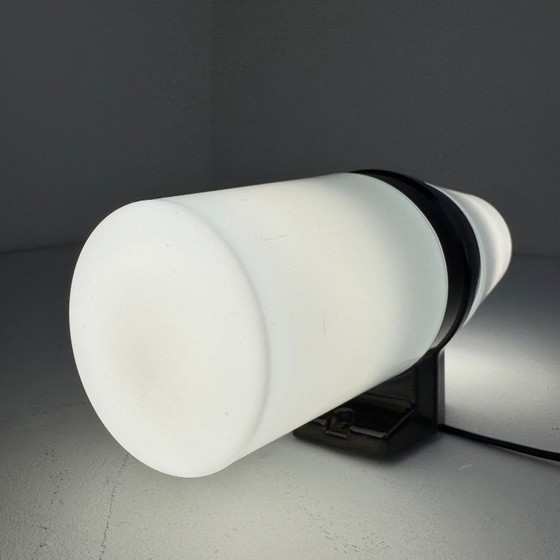 Image 1 of Antieke grote Scandinavische opalen wandlamp "IFÖ"