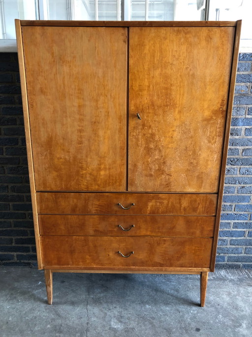 Retro vintage mid-century wandkast