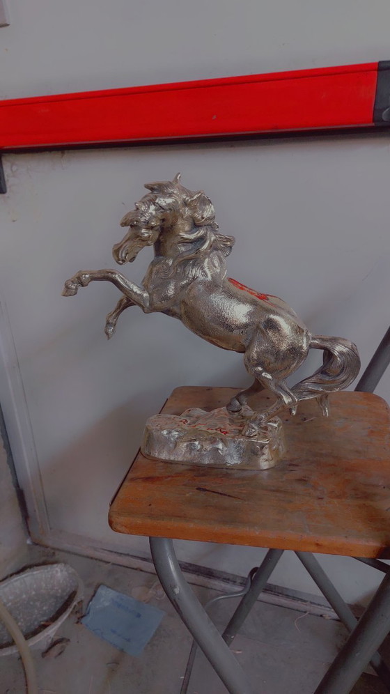 Image 1 of Stallion statue