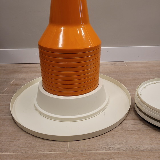 Image 1 of “Tam Tam / Diabolo” Table and Stool Game, After Henry Massonnet, Space Age, 70's – Italy