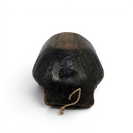 Image 1 of Antike handgeschnitzte Holzmulde / Primitive Wabi-Sabi Schale