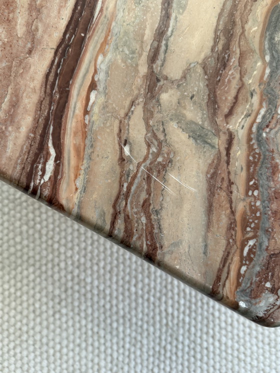 Image 1 of Table basse vintage en marbre, Italie 1970