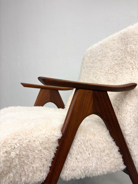 Poltrona in stile metà secolo con tessuto soffice – Poltrone, Wood (photo 10 of 16)