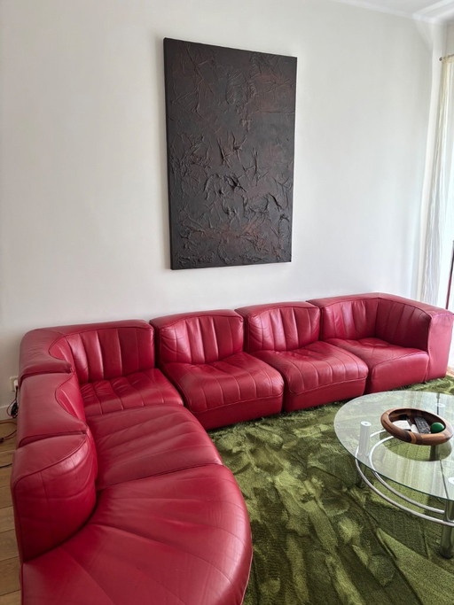 Arflex 9000 bank van Tito Agnoli – 3 5 zitsbanken, Leather (photo 2 of 6)