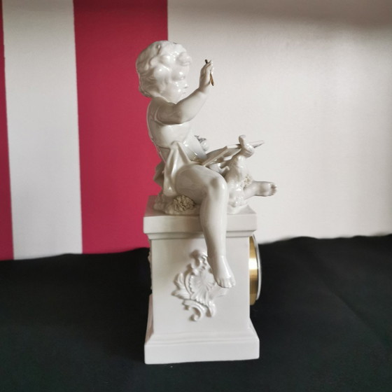 Image 1 of Algora Porcelain Clock - Writer (Arts Collection) - Limited Edition