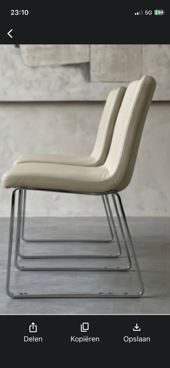 Image 1 of 6x B&B Italia Vol au Vent – Mario Bellini – Exclusief Italiaans Design
