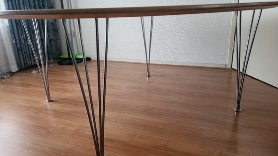 Image 1 of Fritz Hansen-Bruno Mathsson/Piet Hein Esstisch