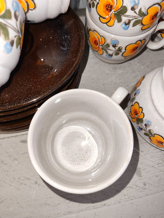 Image 1 of Service à café vintage 17 pièces Schramberg 