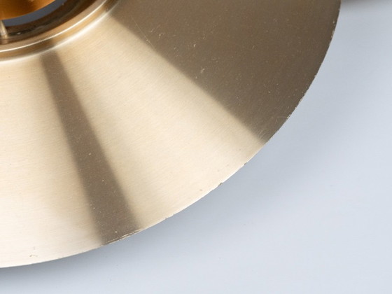 Coppia di 2 lampade a sospensione vintage danesi Superlight di David Mogensen – Alluminio (photo 8 of 18)