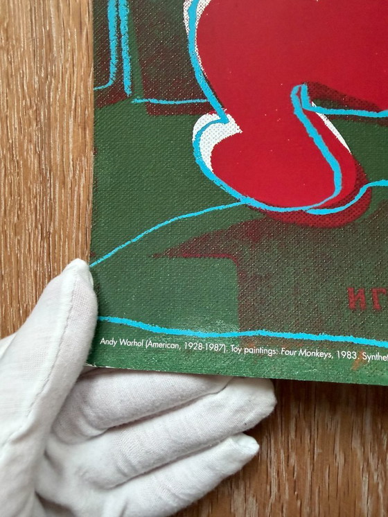 Image 1 of Andy Warhol (1928-1987), Four Monkeys, 1983, Courtesy Galerie Bruno Bischofberger, Zurich, copyright 1993 The Andy Warhol Found.