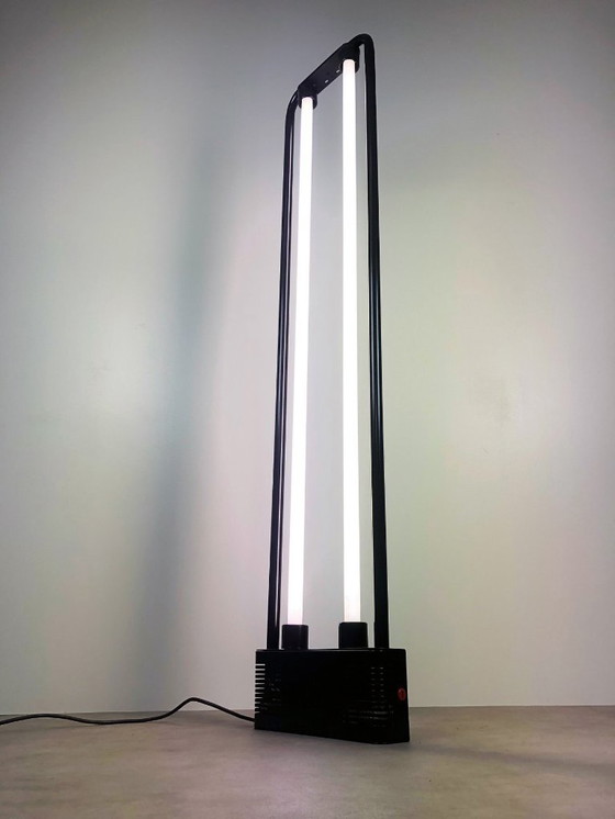 Image 1 of Vintage Postmodern Floor Lamp • Duo • Boccato/Gigante/Zambusi • Zerbetto • 1980