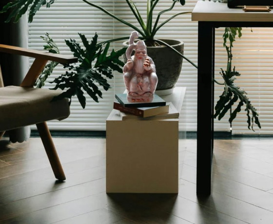 Image 1 of Chinoiserie-Crackle-Glaze-Shouxing aus der Mitte des 20. Jahrhunderts – Gott der Langlebigkeit (11 cm)