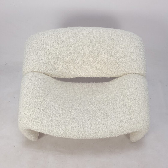 Image 1 of Fauteuil vintage Groovy F598 en laine par Pierre Paulin pour Artifort, années 1980