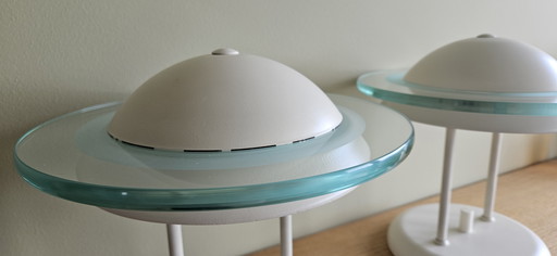 Set of Herda Ceiling Lamps Space Age