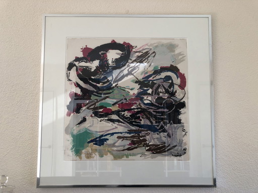 Sérigraphie de Karel Appel