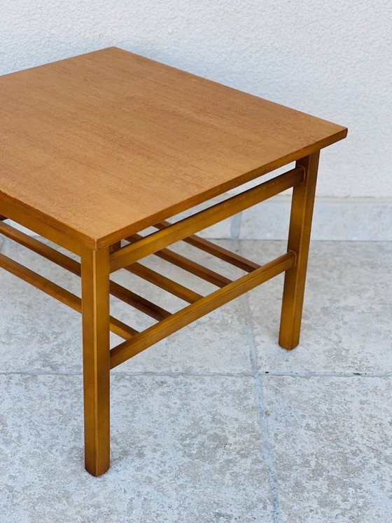 Image 1 of Table basse vintage scandinave en teck, 1960