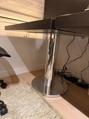 2 tavolini verticali Edra da 90 cm a 90 cm