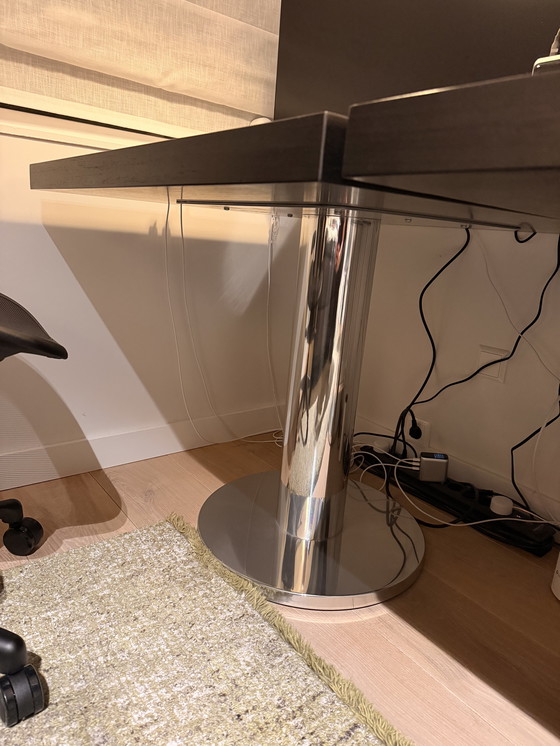 Image 1 of 2 tafels vierkante Edra 90 cm bij 90 cm