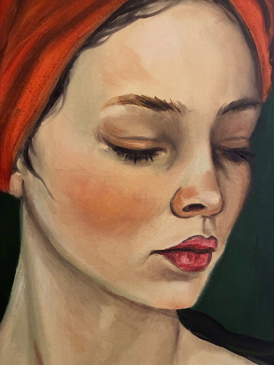 Woman's Flower – Paintings & Drawings, Canvas (photo 12 of 13)