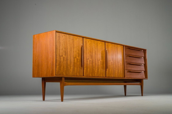 Image 1 of Buffet Type 214 en teck du Mid Century par Heinrich Riestenpatt pour RT Möbel, années 1960