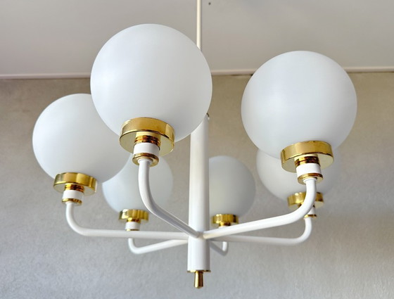 Lampada Sputnik vintage – Richard Essig, Lampade a sospensione, Glass, Metal (photo 10 of 12)