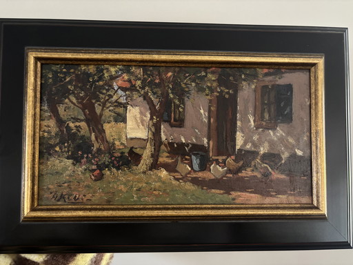 Schilderij Adriaan Keus (1875-1955)