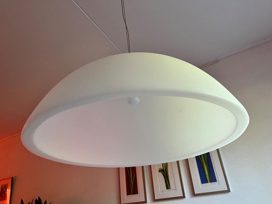 Formadri Basic Dome 90 – Witte Design Hanglamp Ø 90 cm – Hanglampen, Plastic (photo 4 of 5)