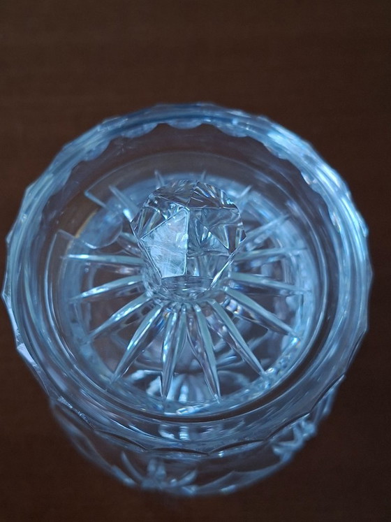 Image 1 of Bohemian Crystal - honey/jam jar