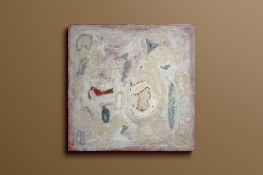 Painting by Toon Borghuis – ‘Grey Dream’ – 125 × 120 cm – schilderijen tekeningen, Canvas