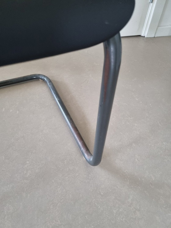 Image 1 of sedia con struttura in tubo sedia a sbalzo