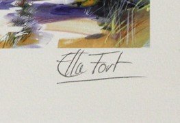 Image 1 of Fort, Ella - La Lavendes - Farblithografie