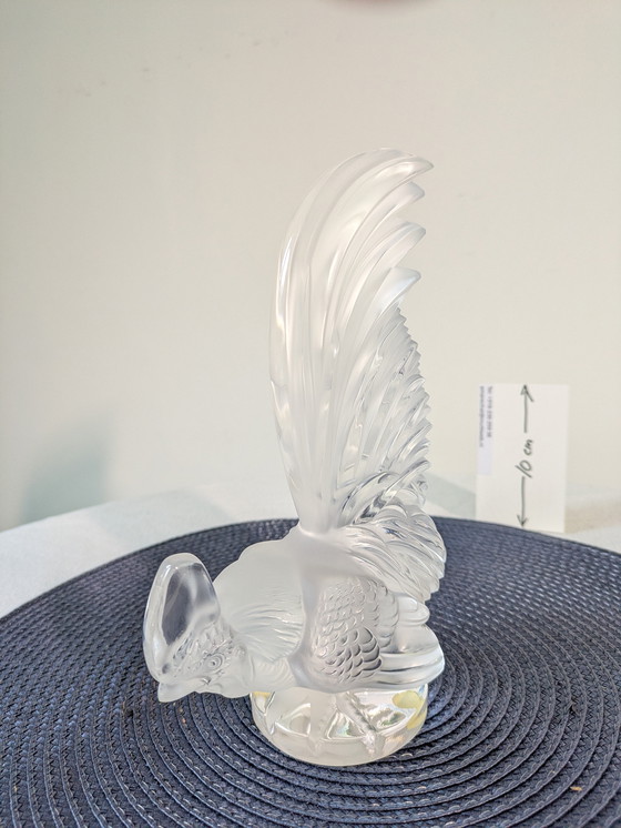 Image 1 of Lalique haan, 'Le coq nain' kristal