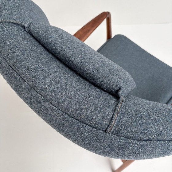 Re-upholstered Edith (men's) Armchair by Bovenkamp, 1960s – Textile, Vintage (photo 6 of 16)