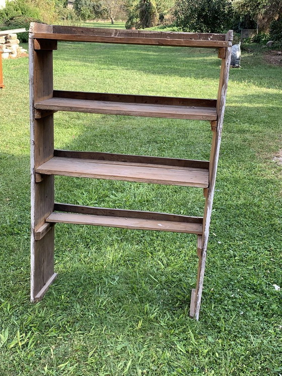 Hongaars grenen rek, jaren 20 – Boekenkasten (photo 4 of 6)