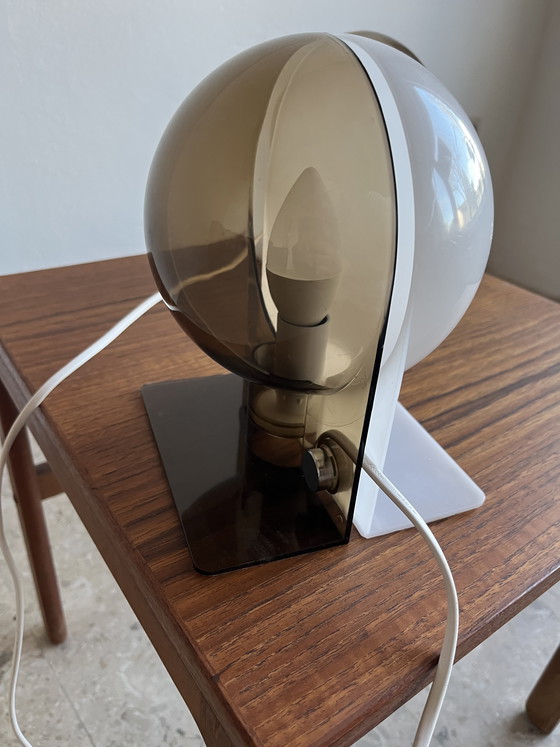 Image 1 of 2 lámparas de mesa originales “Harvey Guzzini Sirio 1970”