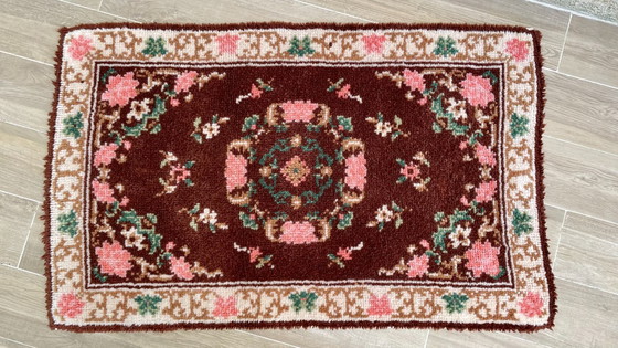 Image 1 of Reiner Wollteppich aus den 1970er Jahren