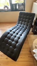 Reclining chair black