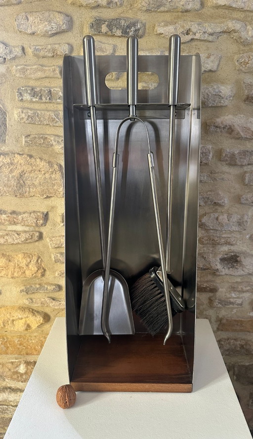 SERVITEUR DE CHEMINEE VINTAGE 70
