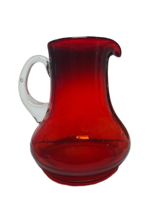 Postmoderne kan van de glasfabriek van Tarnowiec, Polen, jaren 70. – Tarnowiec Glassworks, Glazen & Karaffen (photo 8 of 8)