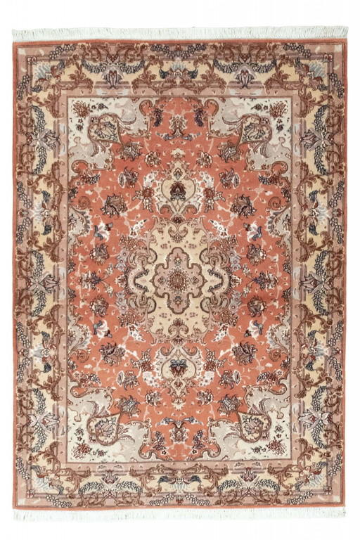 Tabriz 50 Raj noué à la main avec de la soie - 142 x 102 cm