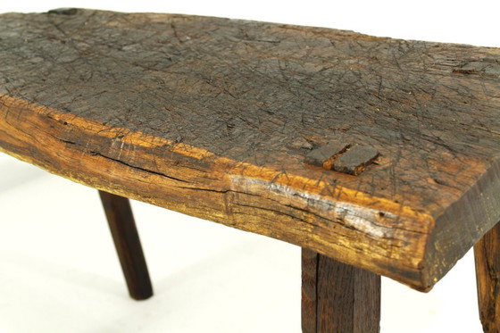 Image 1 of Mesa de trabajo primitiva del siglo XIX