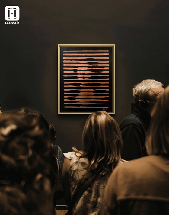 Image 1 of Walter Geraci - Gioconda Stripes (Bronce)