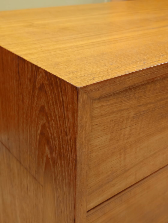 Image 1 of Vintage Chest of Drawers Small Drawer Cabinet Small Cabinet Hairpin Legs