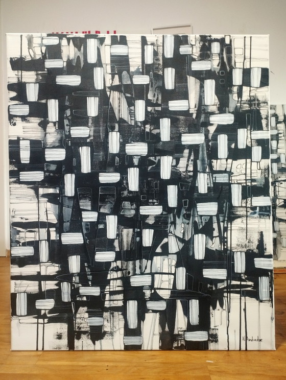 Image 1 of Natia Antadze Abstract Composition XXL