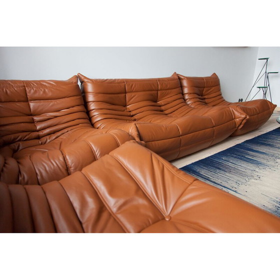 Image 1 of Togo vintage loungeset van Michel Ducaroy voor Ligne Roset, Frankrijk 1970